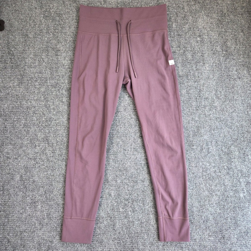 Vuori Daily Jogger Mauve Purple High Waist Drawstring Athletic Pants Medium